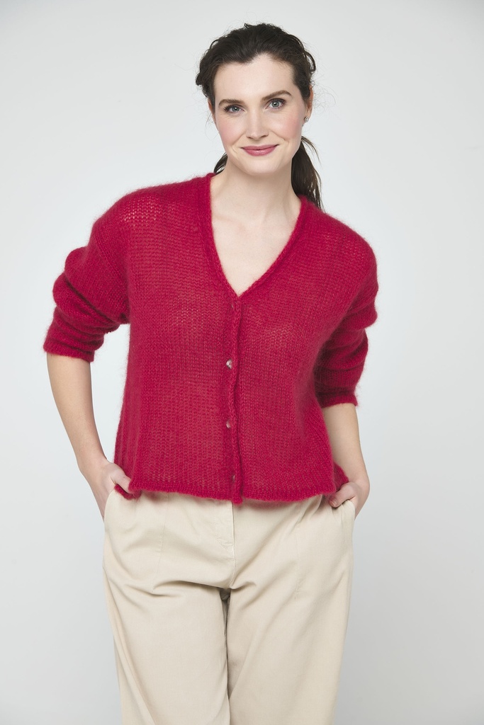 Pampa - cardigan mohair